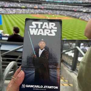 Giancarlo Stanton Yankees Star Wars Bobblehead 5/4/25 SGA NIB